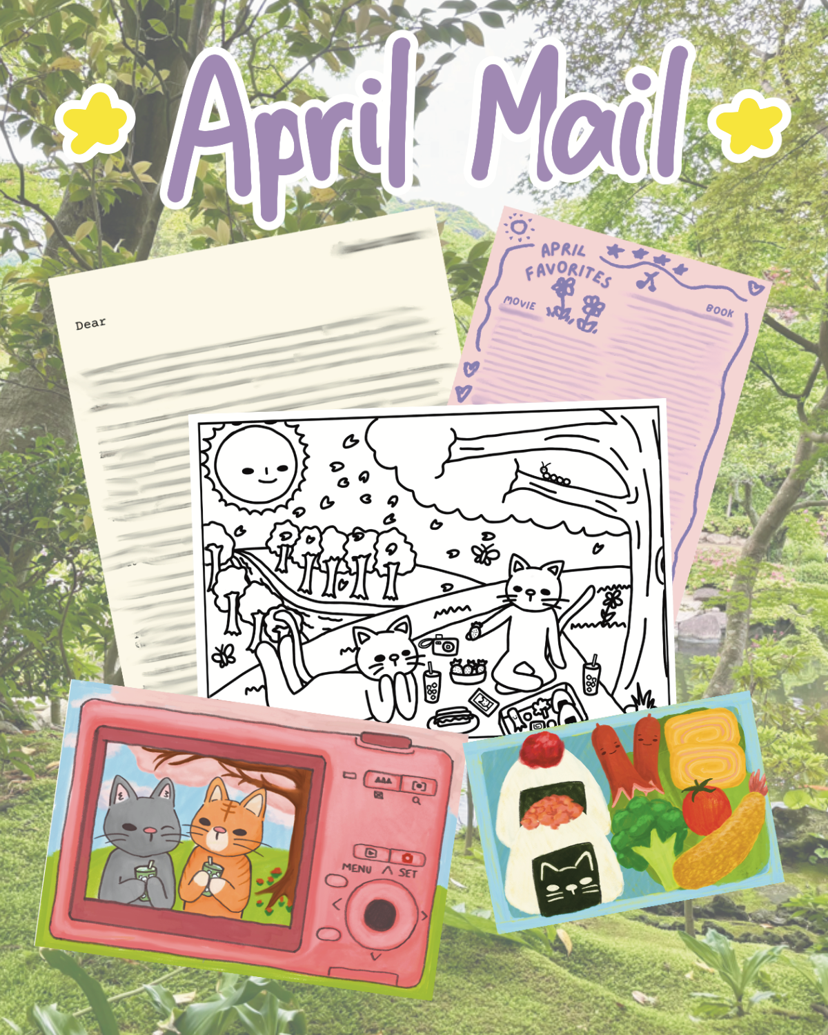 DenDen Color Club Monthly Mail Subscription